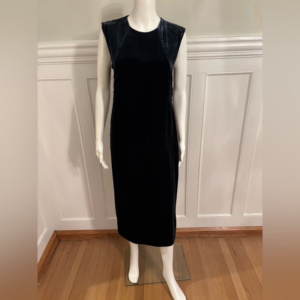 Elizabeth And James Michelle Midnight Blue Velvet Cutout Dress Size 4